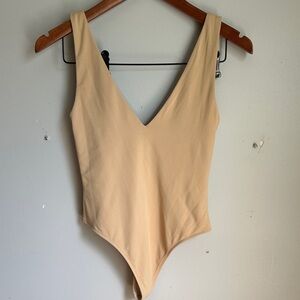 Babaton Tan Bodysuit